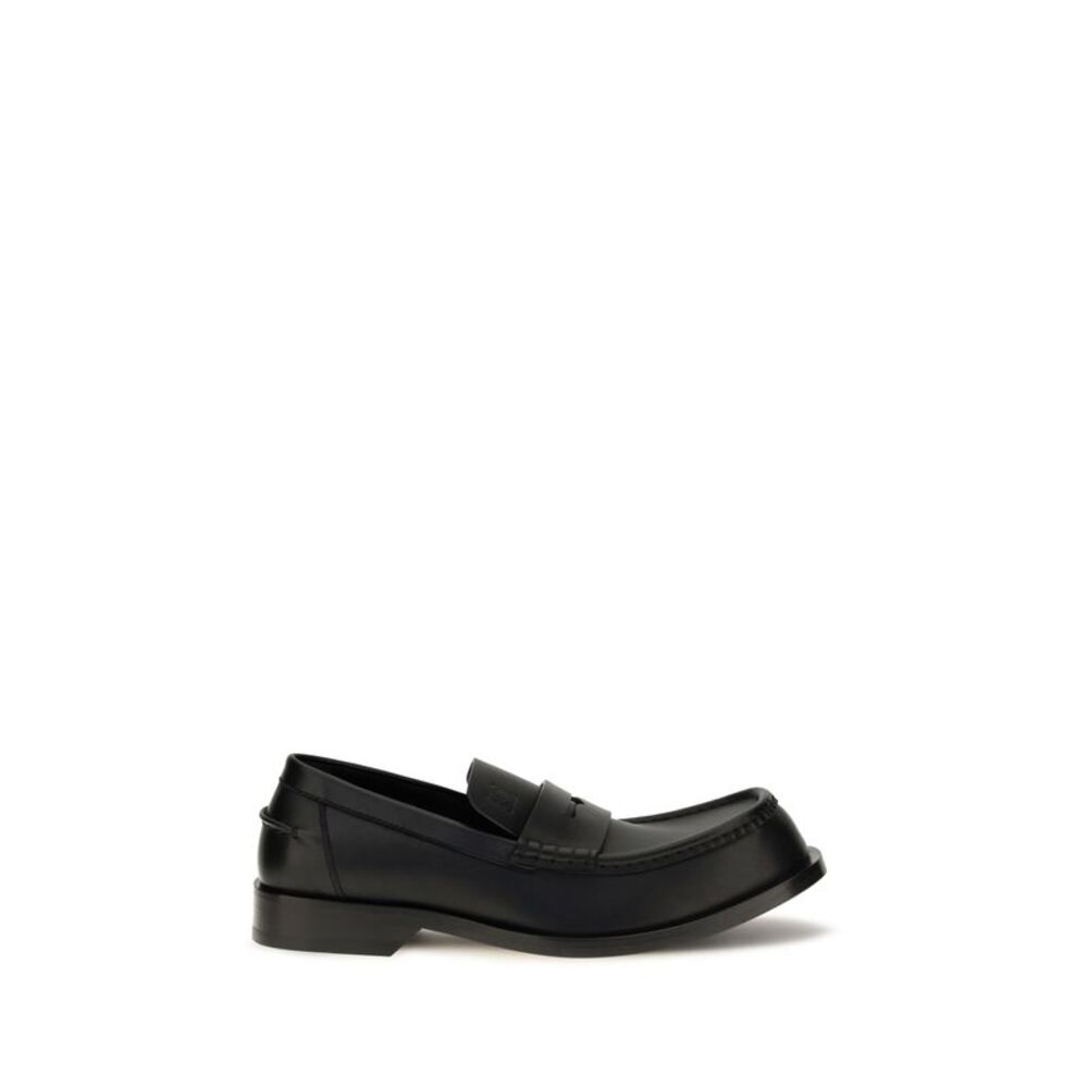 Loewe Men Bobine Polished Calfskin Loafers